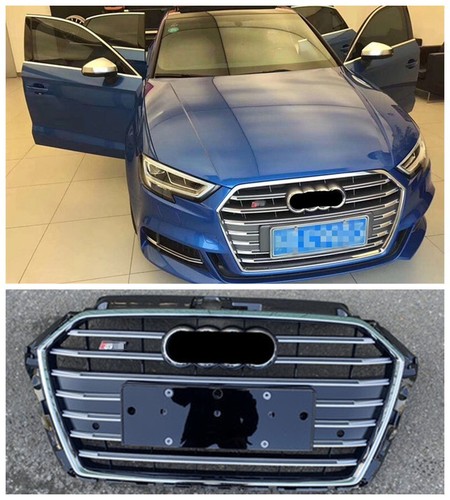 Stil schwarz chrome grill - s3,