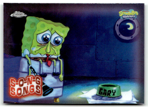 Topps spongebob chrome 2025 - spongebob,